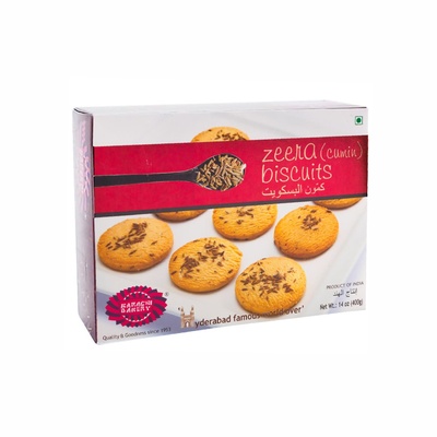KARACHI BAKERY JEERA BISCUIT 400 GM
