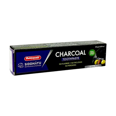 SIDDHAYU CHARCOAL TOOTHPASTE 150GM