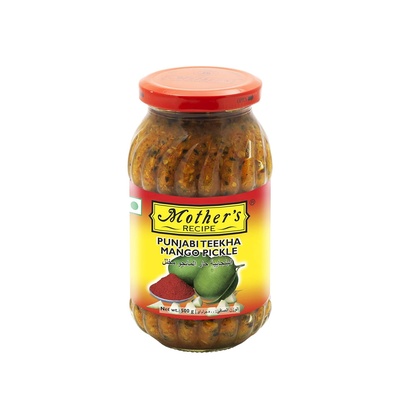 M/REC NI PUNJABI HOT MANGO PICKLE 500 GM