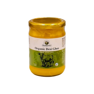 HOMEGROWN ORGANIC PURE DESI GHEE 500 ML