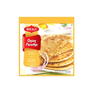 BIKAJI ONION PARATHA 4 PIECE 400X12 FZ
