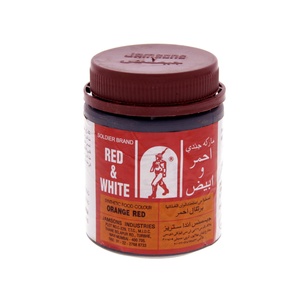 RED & WHITE ORANGE RED 100 GM