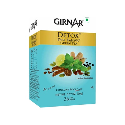 DETOX GREEN TEA (DESI KAHWA) 36 TEA BAGS