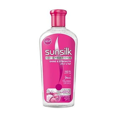 SUNSILK HAIR OIL SHN&STRNGT 24X250ML-GC