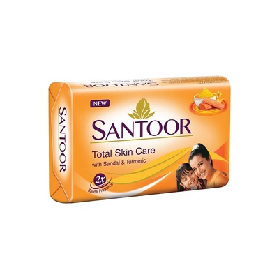 SANTOOR SANDAL & TURMERIC 125G