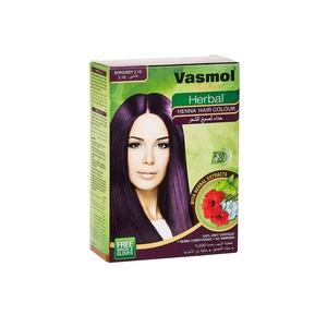 VASMOL GOLD HERB HENA BURGUNDY