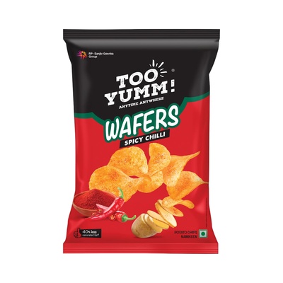 TOO YUMM SPICY CHILLI POTATO WAFERS 79GM
