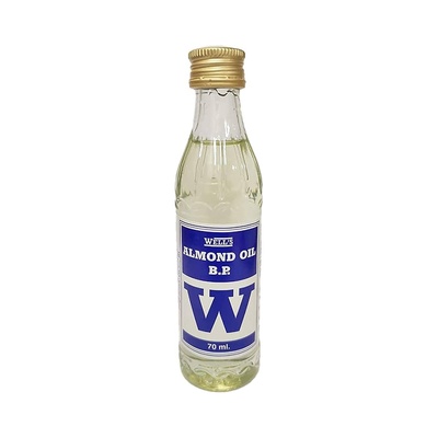 WELLS ALMOND OIL B.P. 70ML
