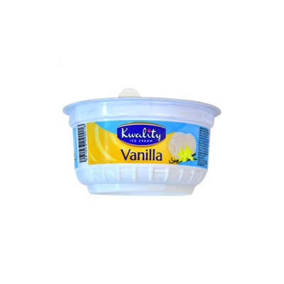 KWALITY VANILLA CUP 125ML