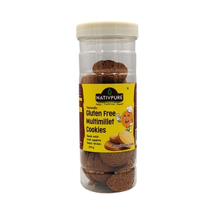 NATIVPURE GLUTEN FREE MULTIMILLET COOKIES 200 GM