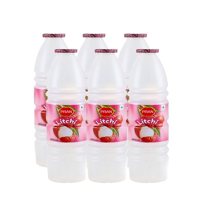 PRAN LITCHI DRINKS 285ML X 6