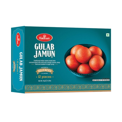 HALDIRAMS GULAB JAMUN 1 KG FROZEN