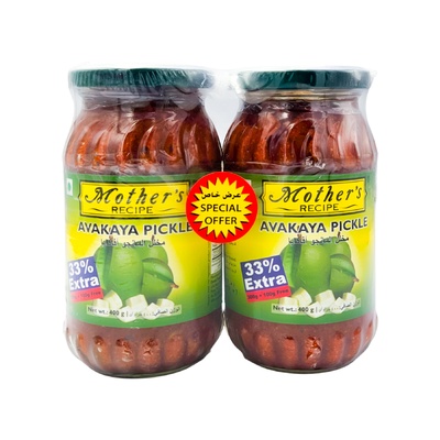 M/RECIPE SI A/AVAKAYA PKL 2X300GM+33%EXTRA