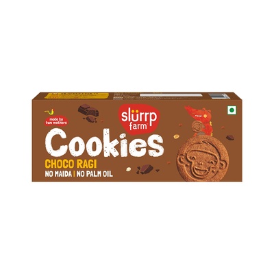 SLURRF FARM COOKIES CHOCO RAGI 80GM