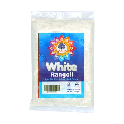 PCK WHITE RANGOLI 250G